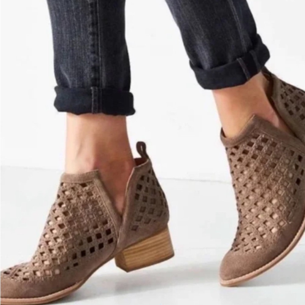 Jeffrey Campbell Taggart perforated bootie